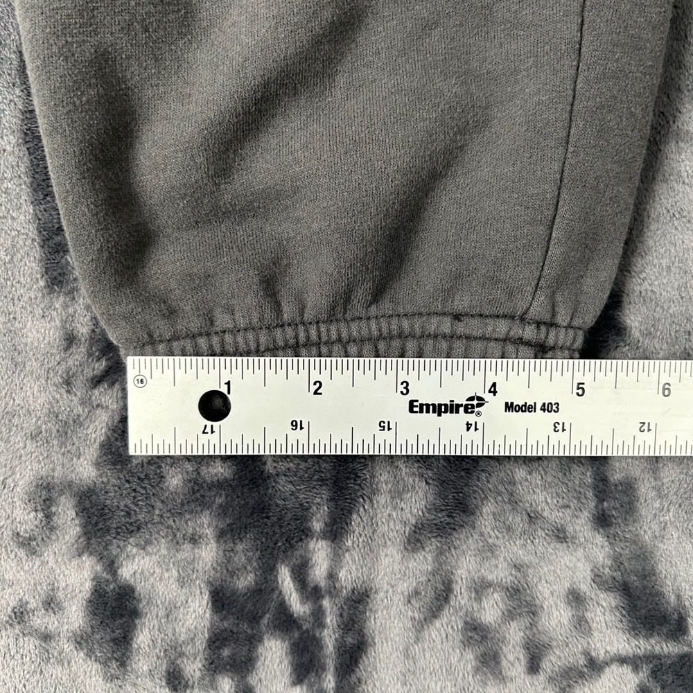 Abercrombie & Fitch Joggers Mens Medium Gray Soft A&F Fleece Sweatpants - Picture 4 of 9